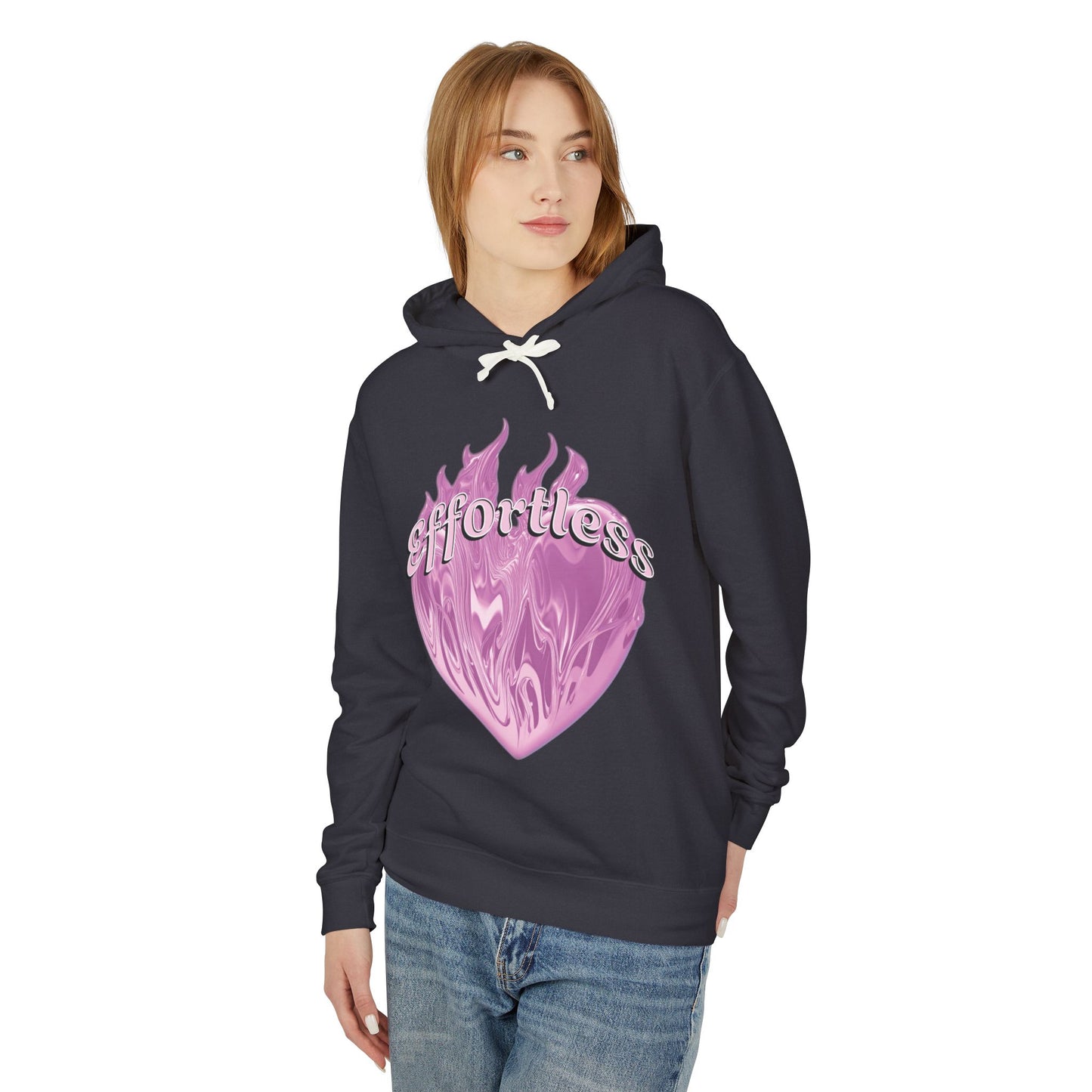 Effortless Hoodie Rose Black