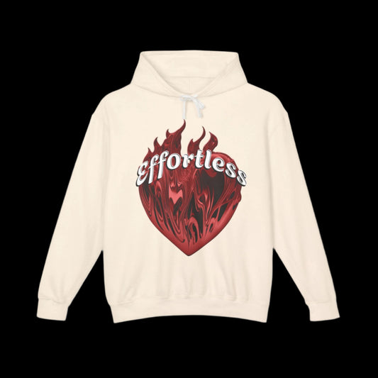 Effortless Hoodie Crimson Beige